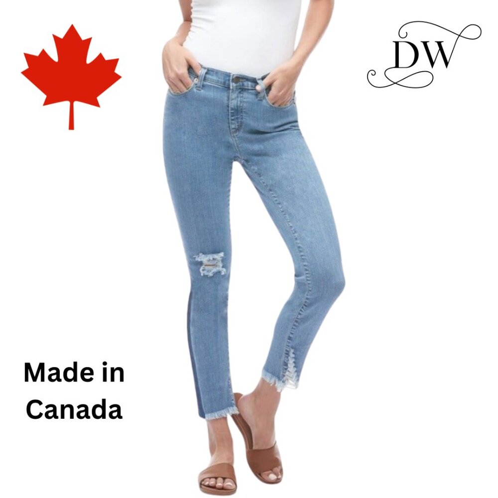 EMILY Slim Jeans | Waverly Cigarette | Yoga Jeans | Size 24